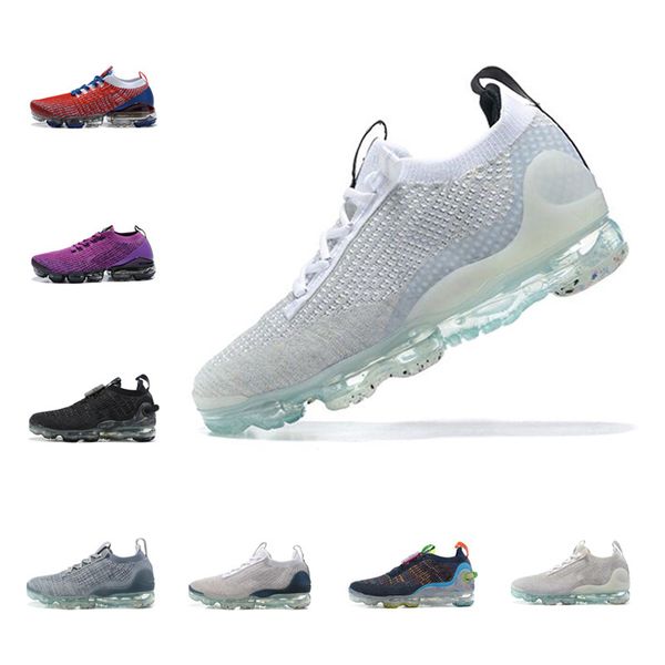

running shoes chaussures moc 2 fly knit 2.0 3.0triple black designer mens women sneakers white knit cushion trainers zapatos foams runner fo