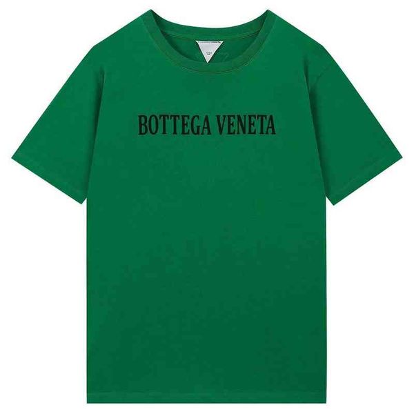 

fshion t shirt bv's designer shirts bottega ven sister and short sleeve t-shirt new letter bv round neck pure cotton men's women&#, White;black
