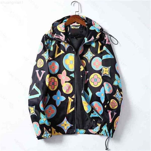 

casual jacket coat men designer print hoodies winter hoodie brand zipper coats high-end hooded sweatshirt mens long sleeve plus siz241c, Black;brown