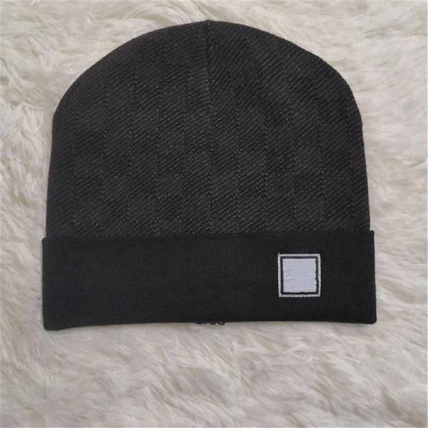 

21 fashion high-quality beanie knitted hat classical ladies casual outdoor307g, Blue;gray