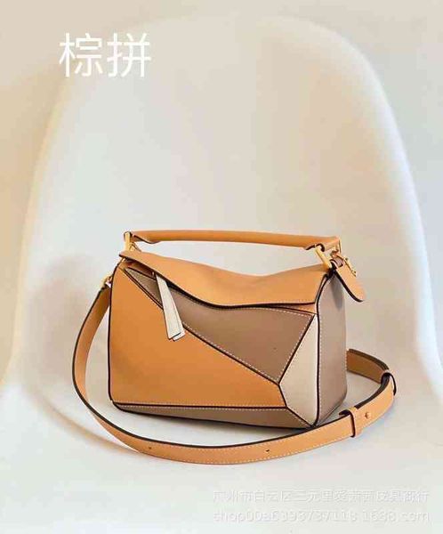 

designer handbag loews bags fashion 2022 bag leather women's geometric mini me