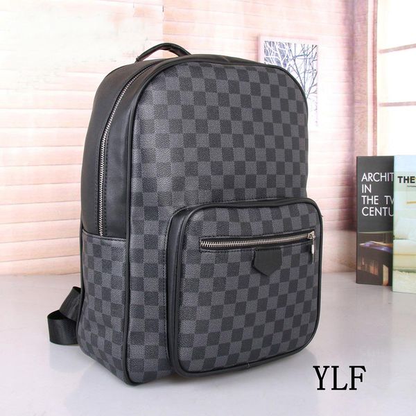 

designers black embossing backpacks handbags men women genuine leather backpacks school bag fashion lady knapsack back pack presbyopic rucks