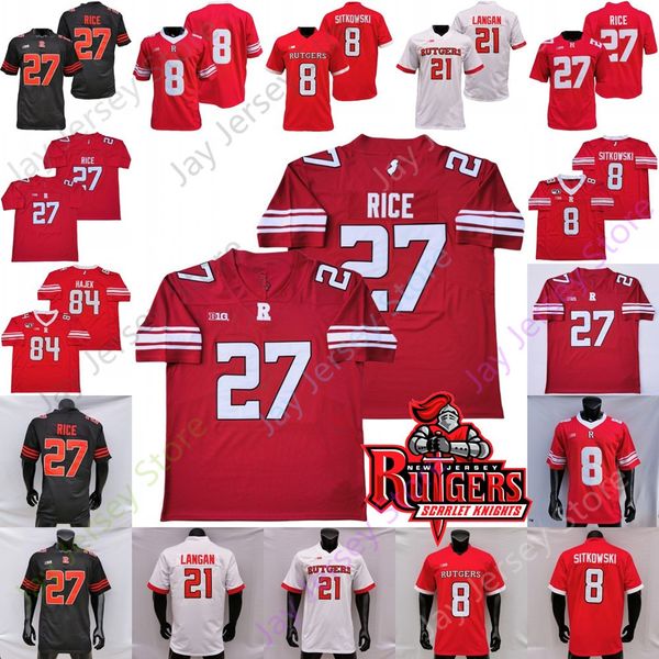 

911 special rutgers scarlet knights football jersey ncaa college ray rice isaih pacheco bo max melton vedral cruickshank wright-collins, Black