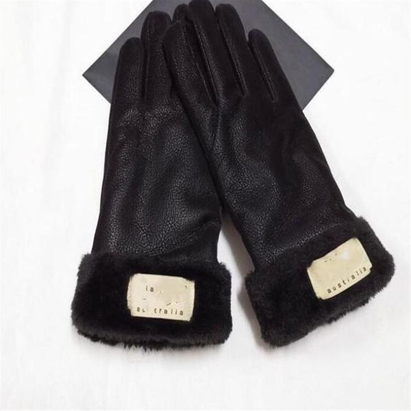 

winter knitted gloves with lovely fur ball mittens label australia mitten women design mitts outdoor riding mittens warm fleece gl341k, Blue;gray