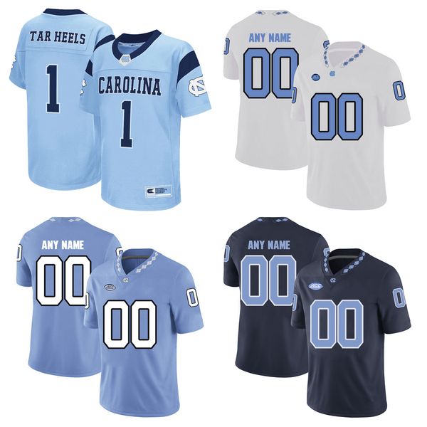 

custom ncaa college north carolina tar heels football jerseys brown murphy carter downs trubisky green taylor newsome brown gemmel conley fo, Black