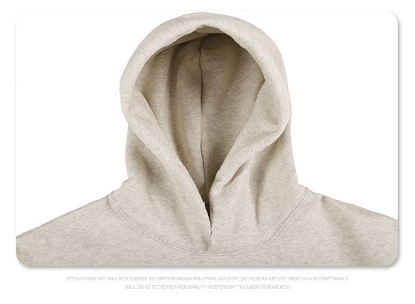 

trendy american graffiti women's hoodies high street ripped loose fashion streetwear, Black