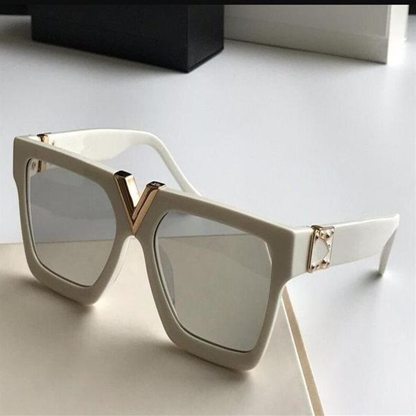 

2019 luxury man sunglasses sunglasses full frame vintage designer sunglasses for men shiny gold logo sell gold plated 9600229a, White;black