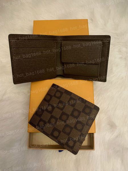 

2021 luxurys designers l wallets cardholder france paris style mens women wallet with box, Red;black