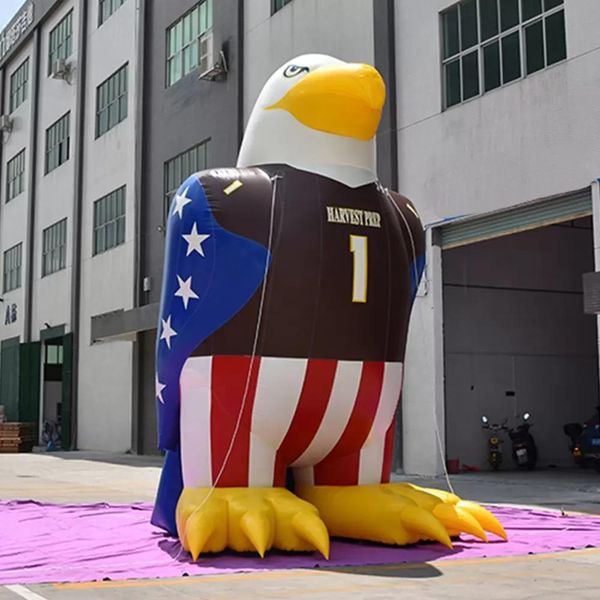 

inflatable bouncers giant 4/6/8mh or inflatable american hawk usa eagle replica cartoon for outdoors advertising