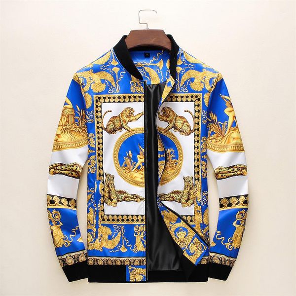 

fashion mens jacket goo d spring autumn outwear windbreaker zipper clothes jackets coat outside can sport asia size men's clothing254v, Black;brown