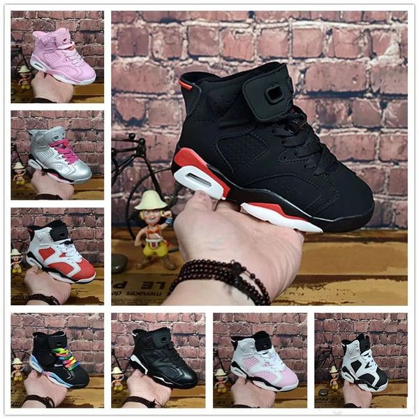 

lovely whole new discount kids 6 baby basketball shoes unc gold black red kid 6s boys sneakers children sports low trainers si205t