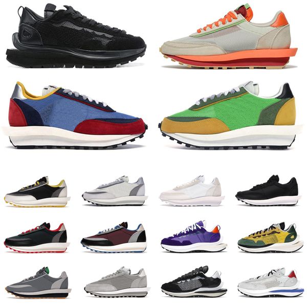 

running shoes women men orange blaze royal fuchsia light smoke grey tour yellow pine red triple white black sneaker ldv ld vaporwaffle ldwaf
