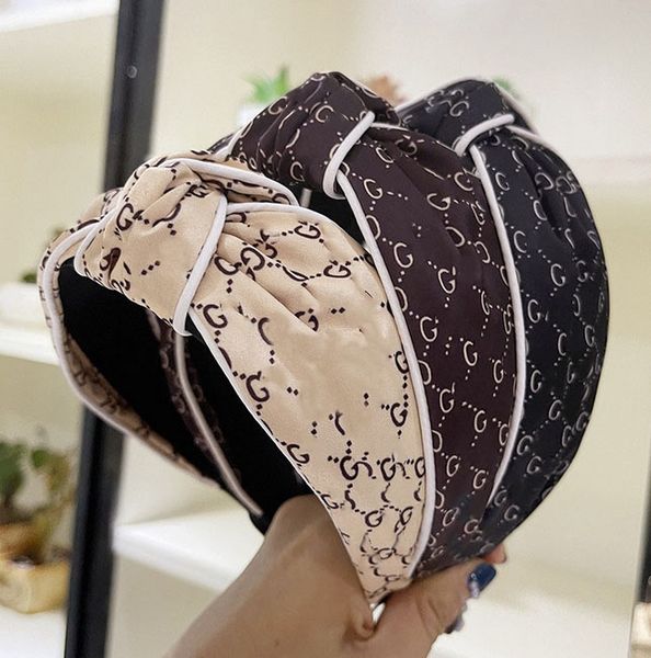 

23ss 20color brand designer letter leather headbands luxury hair hoop headwear hair jewelry accessories for women girls headwrap, Silver