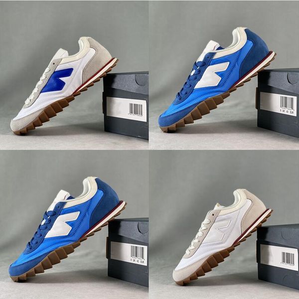 

new flannelette splicing blue helium running shoes moonbeam comfortable wear resistance sneakers sea salt trainer serrated outsole