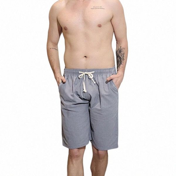 

men's shorts men's shorts cotton casual big size beach summer loose swimwear swimming trunks man solid breathable home sweatshorts, White;black