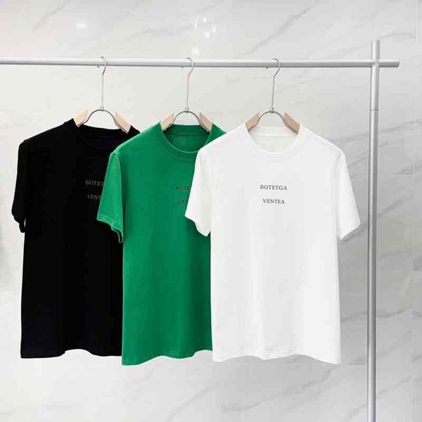 

designer t shirt botteg ven shirt and new men's women's short sleeves european fashion br bv green three t-shirt popular online ha, White;black