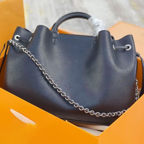 

large capacity luxury designer totes leather tote perforation bags fashion classic handbags for women purse with pouch wallet