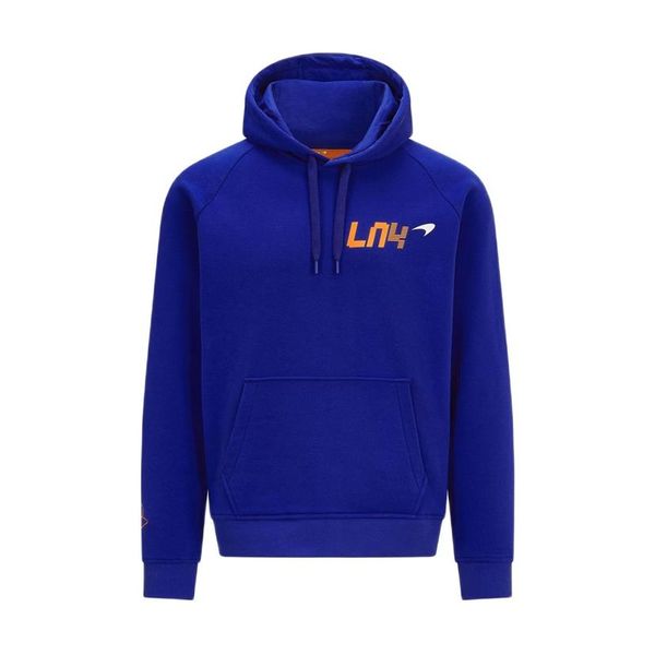 

fall mclaren lando norris ln4 hoodie f1 racing fans men and women sweatshirts 3d printing formula one jersey hoodies2600, Black