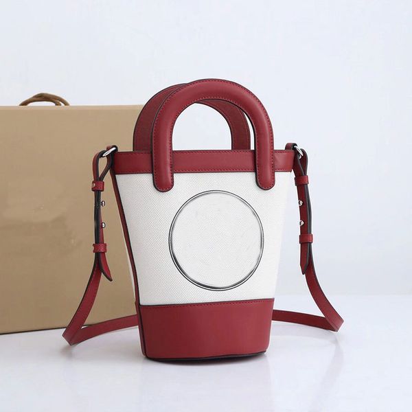 

messenger handbag cotton canvas bucket bag big tote bag women leather crossbody handbag handle long shoulder strap