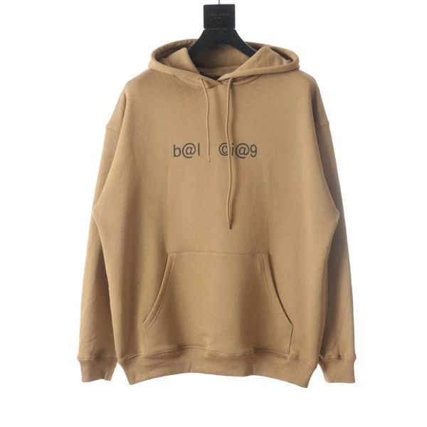 

men's plus size hoodies & sweatshirts round neck embroidered and printed polar style summer wear with street pure cotton 3te, Black;brown