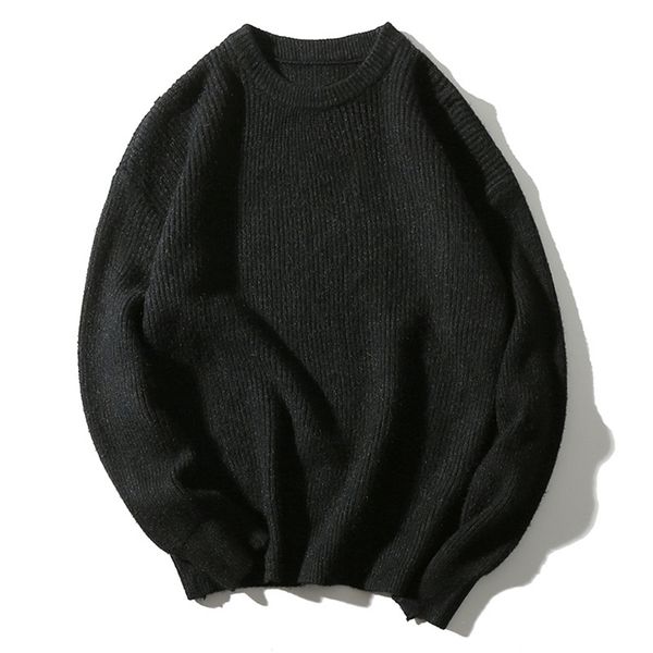 

men's sweaters casual sweater slim fit knitted pullover fashion o neck letters printed s long sleeve outerwear 220830, White;black