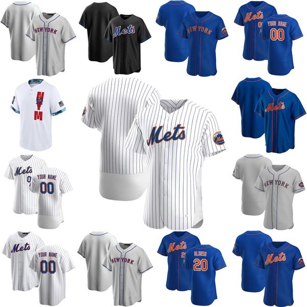 

baseball jerseys custom jersey mens women youth new''york''mets''0 marcus stroman 6 jeff mcneil 20 pete alonso, Blue;black