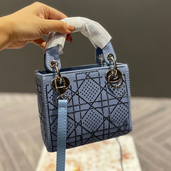 

new fashion women handbags ladies designer bags shiny lady mini cross body clutch bag shoulder tote the original hardware will never fade fe