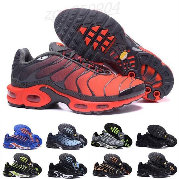 

2021 tn plus ultra se running shoes for tns orange blue purple men's sports trainers sneakers des chaussures zapatillas 40-46 sz01247k, Black;brown