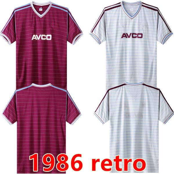

1986 soccer jerseys retro maillot classic vintage camisetas football shirts uniforms long sleeve men home away dicanio kanoute lampard wests, Black