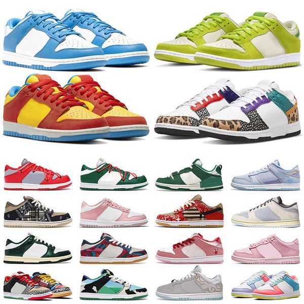 

designer dunkes low men women casual shoes dunks lows bart simpson dunksb sb paisley black panda safari disrupt green valentine day sneakers