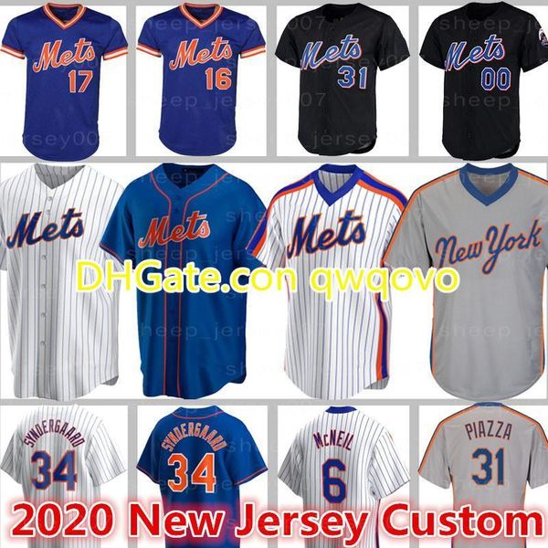 

baseball jerseybaseball jerseyscustom 20 pete alonso mets jerseys 48 jacob degrom baseball 18 darryl strawberry 31 mike piazza conforto good, Black