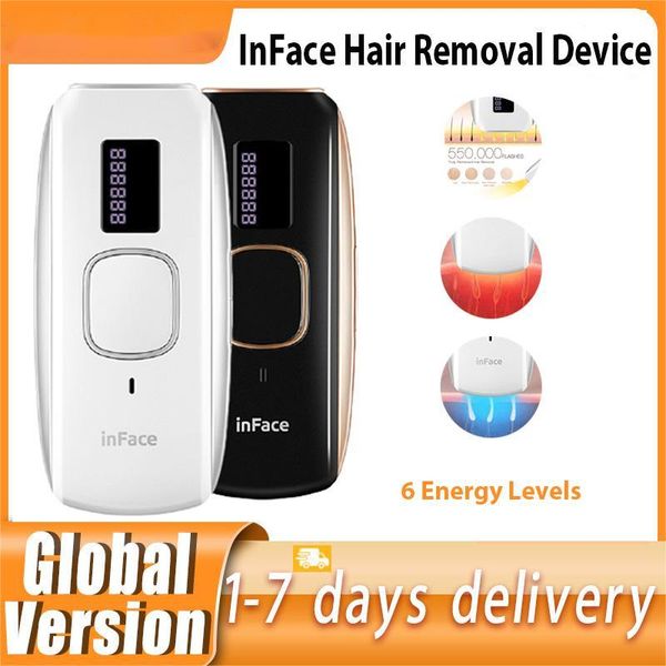 

inface ipl laser epilator 550000 flash device women laser hair removal