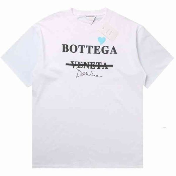

designer t shirts bv's high level bottega ven style butterfly shirt for men and women loose casual star fashion shirts, White;black