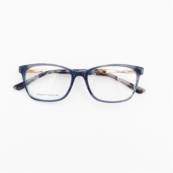

eyeglass frame brand designer hand polished full frame eyeglass frame multi-color choice for women259y, Silver