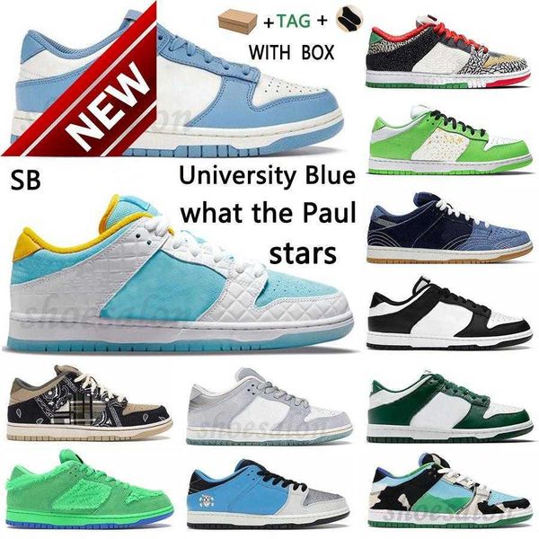

with box chunky sb low running shoes for men women stars kentucky university red green bear syracuse valentines day womens trainers sports, Black