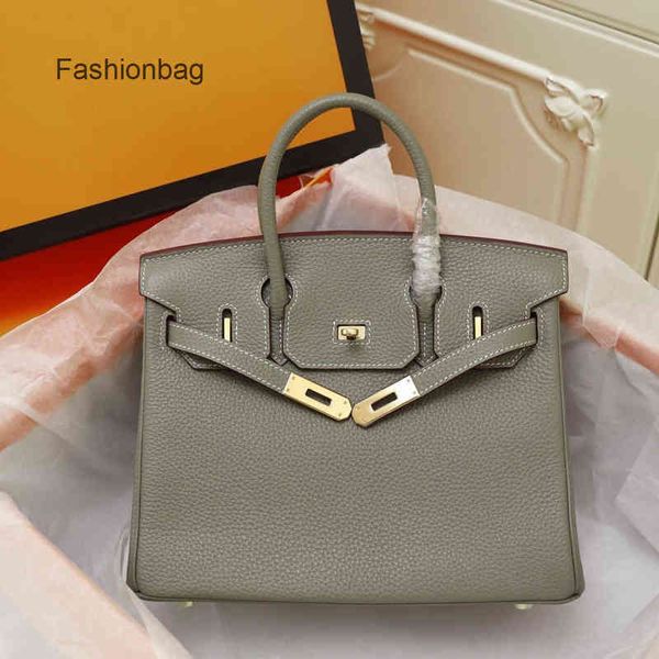

leather bag birkins totes woman bags hermee lychee pattern layer cow 30cm 6nm8