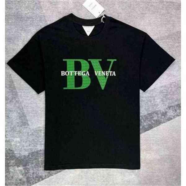 

fshion t shirt bv's designer shirts bottega ven 2022 new bv short sleeve men's and women's casual fashion trendy t-shirt loos, White;black