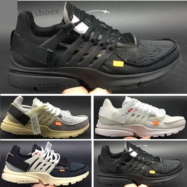 

shoes running presto designer classic casual sports white black luxury espadrille trainer men women flats lace up sneakers 36-46 lo