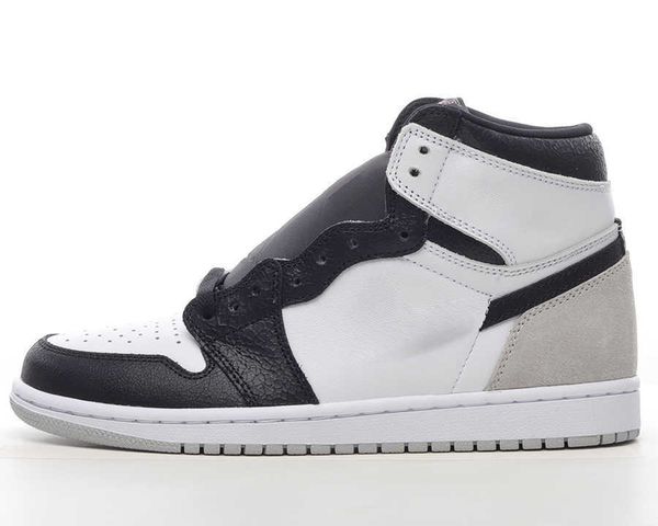 

jumpman 1 high og basketball shoes trainers grey fog outdoor sneaker with box jumpman1shoes
