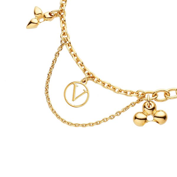 

fashion womens pendant 18k gold plated stainless steel designer necklaces bracelet letter pendants designer jewelry set wedding with box, Silver