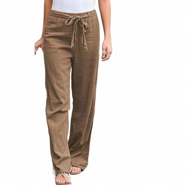 

women's pants & capris women's pants & capris summer oversized wide leg women vintage linen palazzo fashion long trousers casual e, Black;white