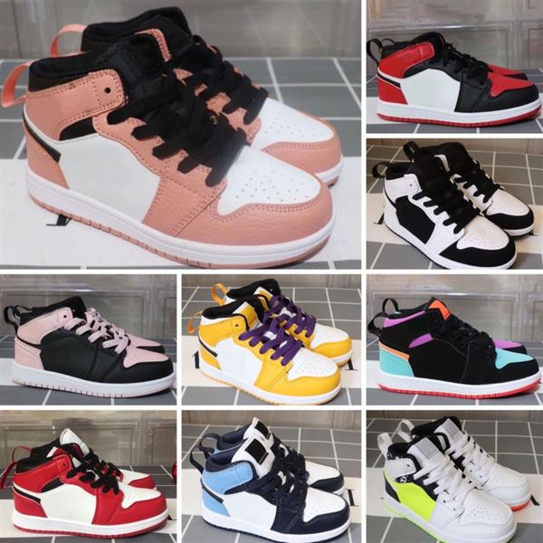 

children shoes 1 store kids basketball shoes whole s size 26-352771, Black