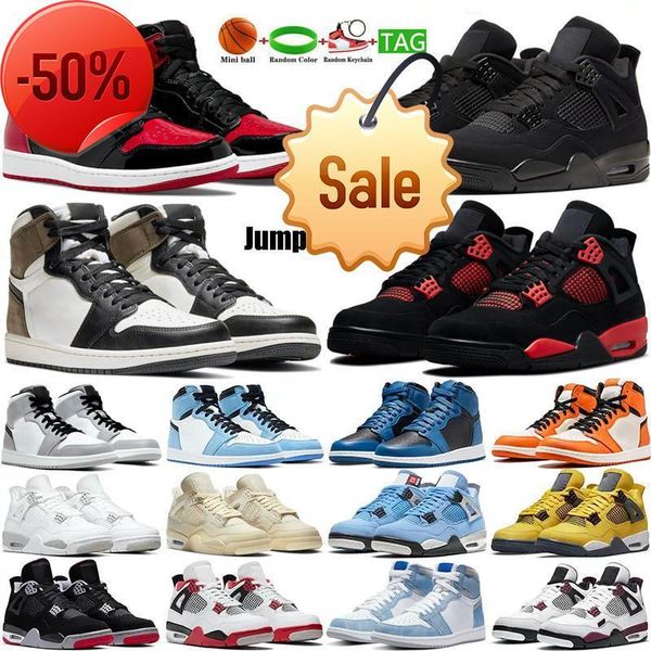 

boots boots mens jumpman 4s 1s basketball shoes 1 4 red thunder university blue black cat sail cement 1s hyper royal men women outdoor train