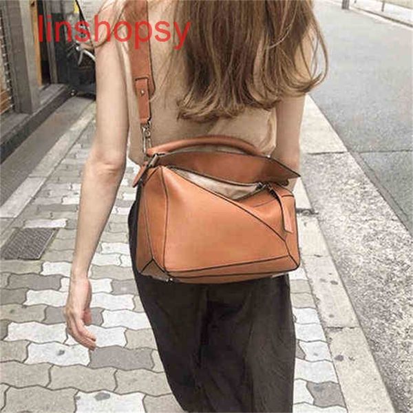 

bags classic loews trend handbags female leather geometric mini lingge pillow