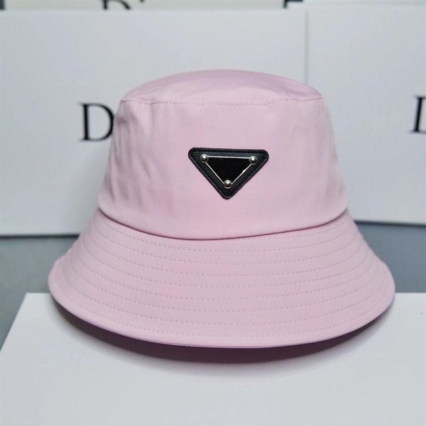 

2021 oblique designers bucket hat women hats and caps patchwork washed denim bucket hat solid wide brim cotton beach two-sided fishing 241j, Blue;gray