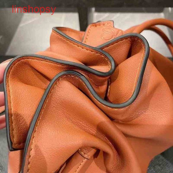 

luxury women loews bags 2022 autumn balloon bucket handbag diagonal cross net 64jy