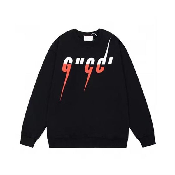 

men hoodies designer sweatshirts print men hoodie embroidery letter casual pullover sweatshirt autumn fashion sweater size m-5xl, Black