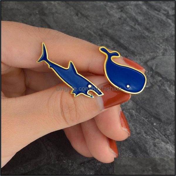 

pins brooches cute blue shark whale brooches pins enamel animal lapel pin bag cor fashion jewelry will and sandy 327c mjfashion dhsrq, Gray