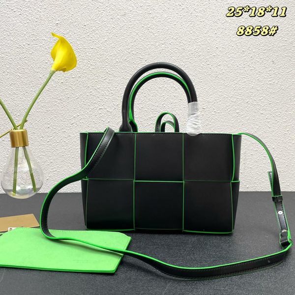 

woven leather tote bag crossbody shoulder bag women handbag totes bags plain internal independent zero wallet large capacity purse