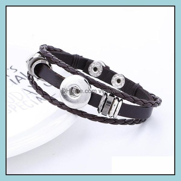 

charm bracelets pretty jewelry designer stretch snap buttons charm bracelets sier ginger infinity mens leather drop delivery vipjewel dhlq6, Golden;silver